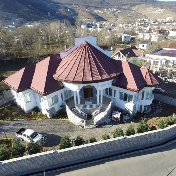 سقف شیبدار در کلاردشت